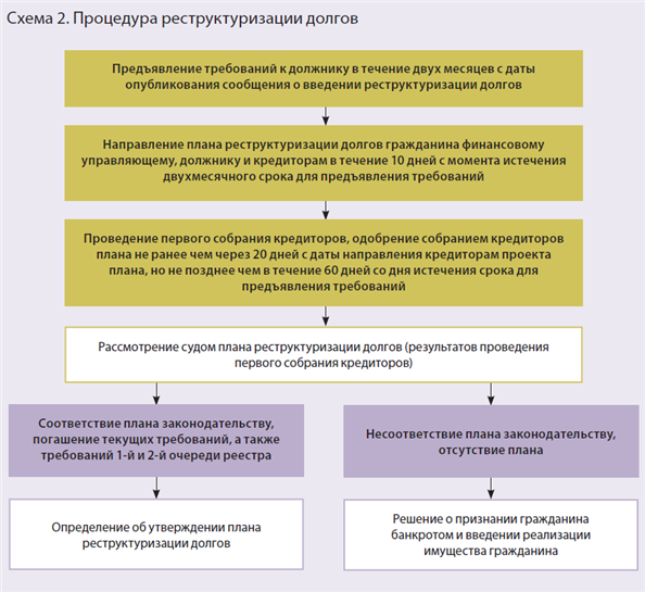 план реструктуризации долгов физического лица образец