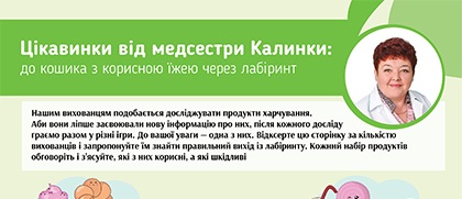 Цікавинки від медсестри Калинки в подарунок