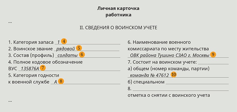 Урок № 18. Как вести воинский учет при приеме на работу