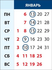 Праздничный перерасчет. Январская зарплата в России только кажется меньше