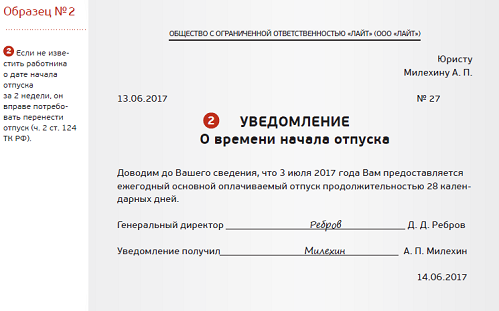 Отзыв из отпуска по производственной необходимости в 2024 году