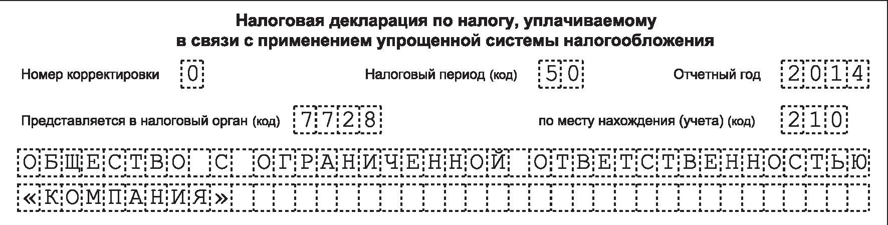 Сдаем декларацию по «упрощенке» в середине года: когда это нужно сделать и как  правильно ее заполнить – Российский налоговый курьер № 19, Октябрь 2014