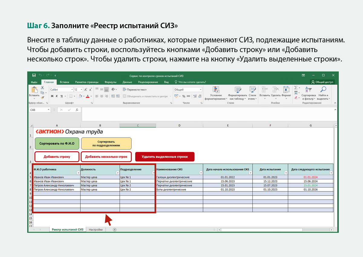 Как проводить испытания и проверку СИЗ и автоматизировать контроль их  периодичности – Справочник специалиста по охране труда № 2, Февраль 2024