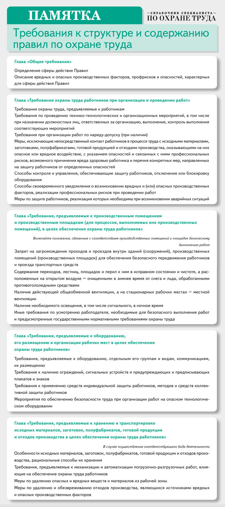 Пять фактов о правилах по ОТ, которые разрабатывает работодатель.  Разъяснения от ГИТ и образцы локалки – Справочник специалиста по охране  труда № 2, Февраль 2023