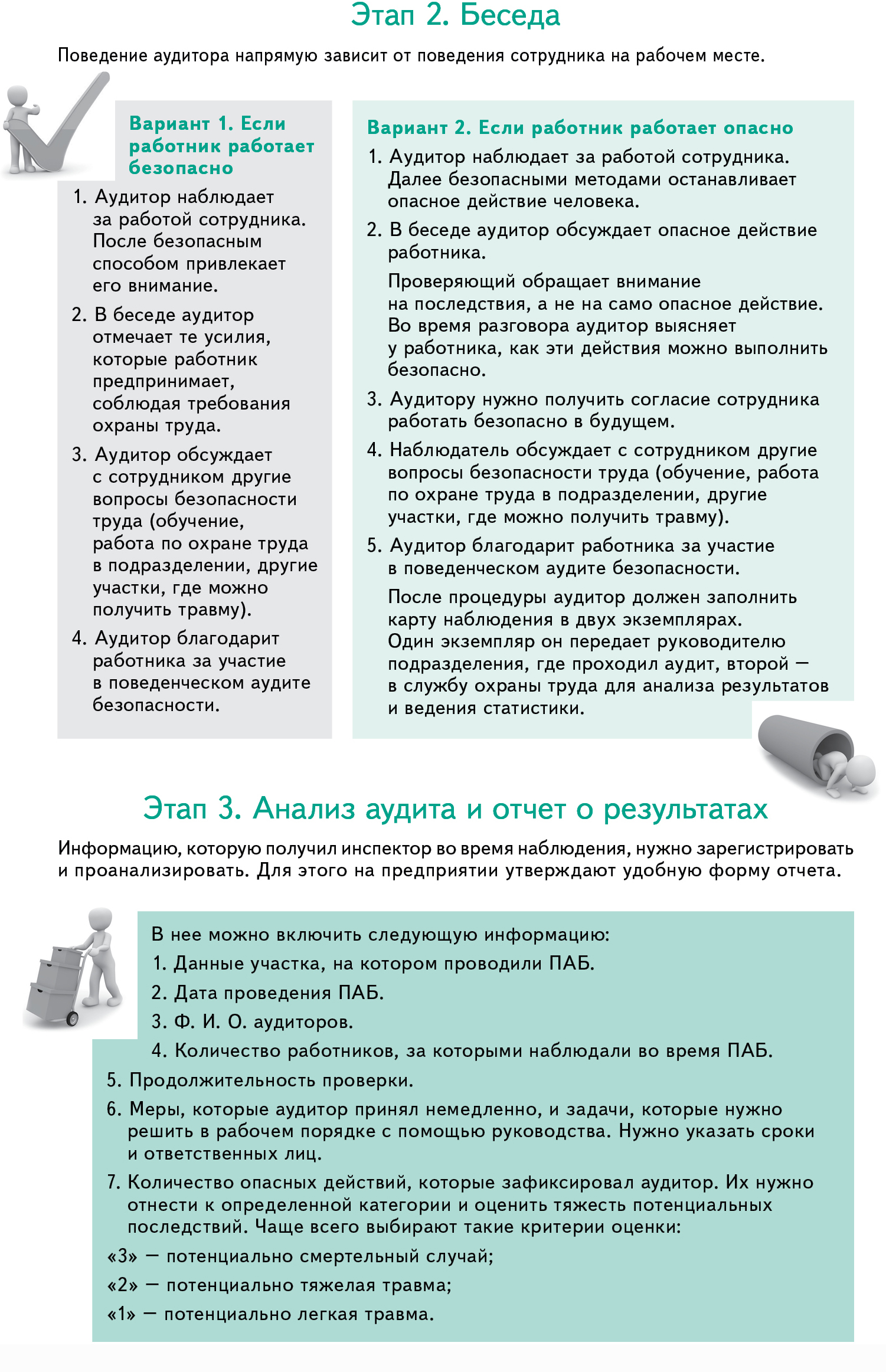 Избежать травматизма поможет поведенческий аудит – Справочник специалиста  по охране труда № 9, Сентябрь 2016