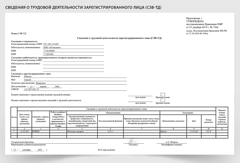 Сзв м в 2023 году новая форма и сроки сдачи образец