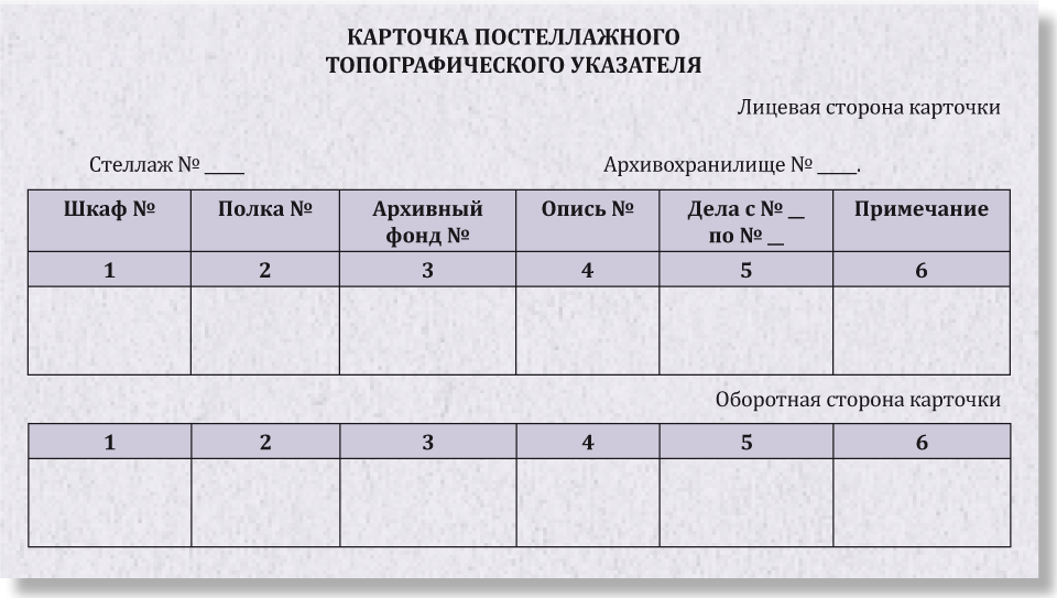 Топографические указатели в архиве. Карточка постеллажного топографического указателя. Карточка постеллажного топографического указателя пример. Топографический указатель. Постеллажный топографический указатель архива пример заполнения.