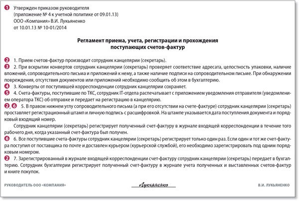 Приказ о предоставлении первичных документов в бухгалтерию образец