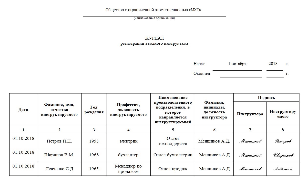 Минтруд уточнил, как вести журнал по охране труда – Упрощёнка № 10 ...