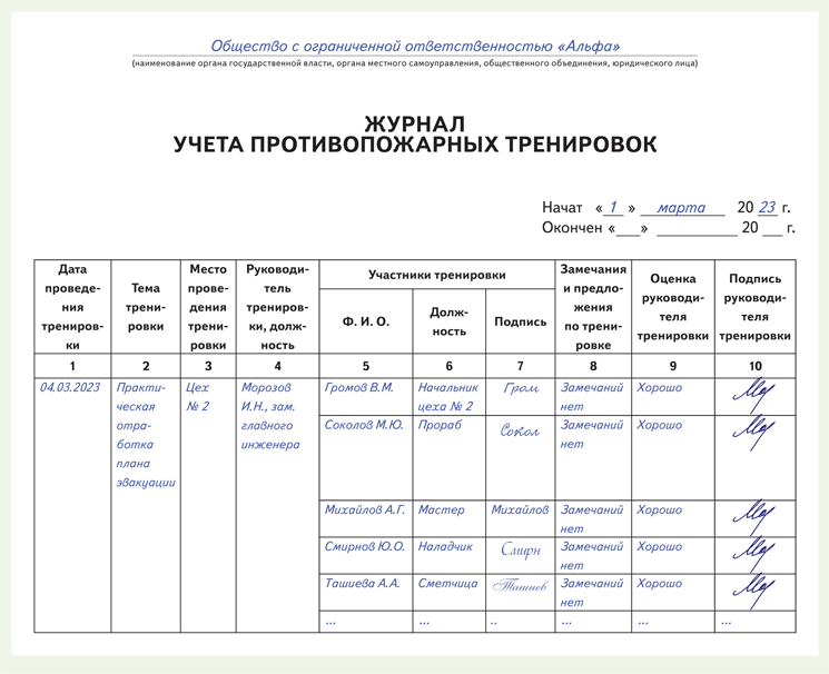 Журнал противопожарных тренировок. Журнал учета противопожарных тренировок. Журнал учета противопожарных тренировок образец. Журнал по учету противопожарных тренировок.