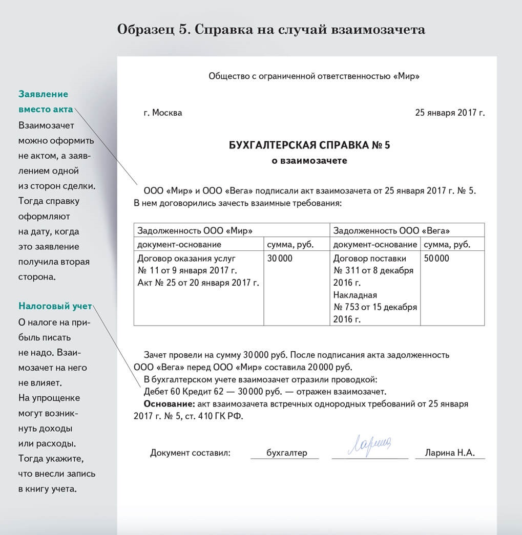 Письмо о зачете обеспечительного платежа в счет арендной платы за последний месяц аренды образец