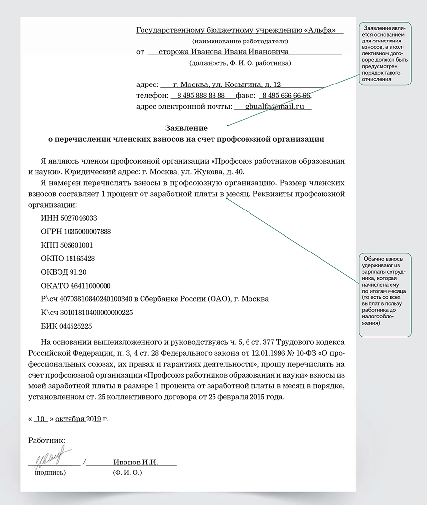 Решение о вступлении в ассоциацию образец