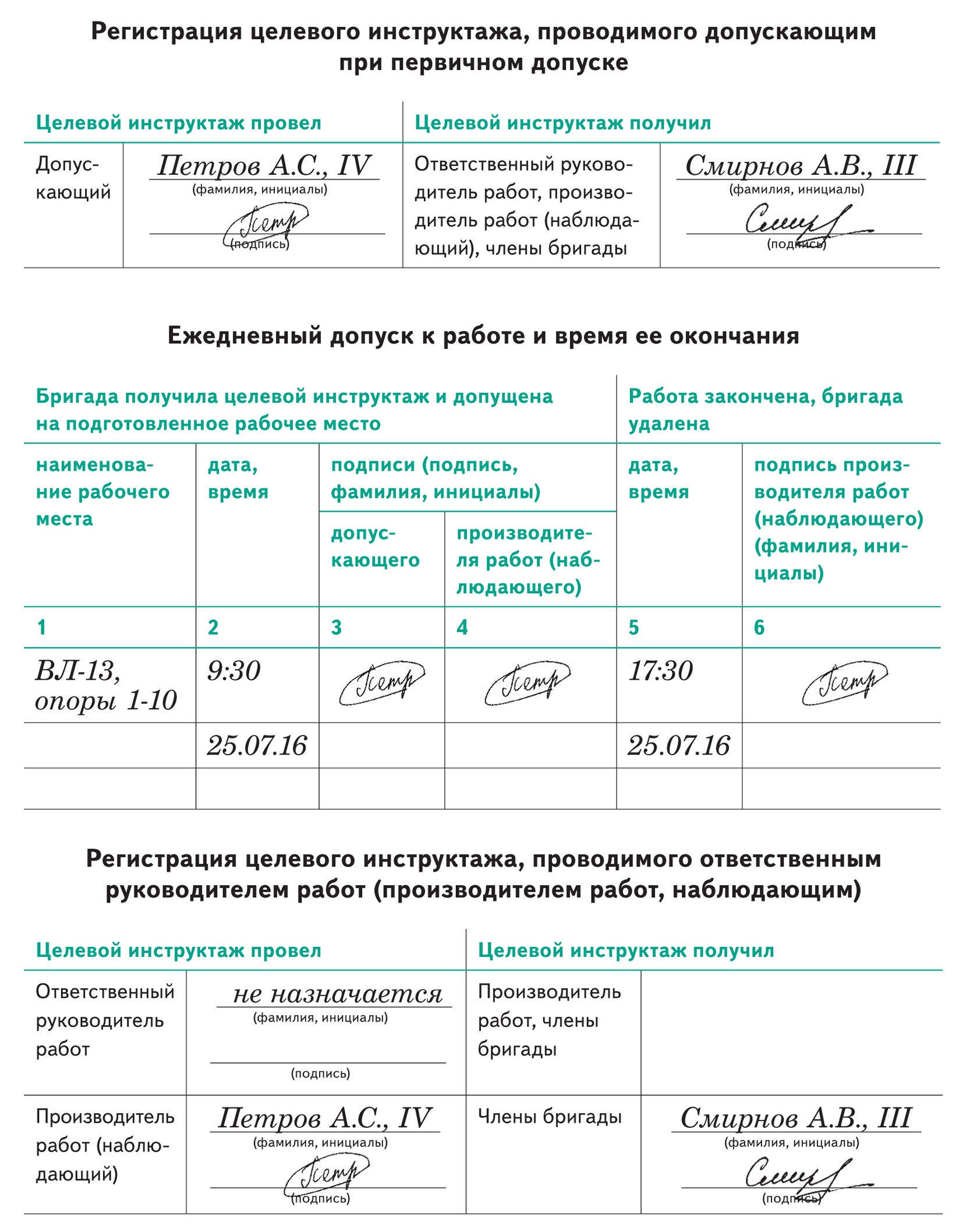 Наряд допуск на высоту образец заполнения 2022