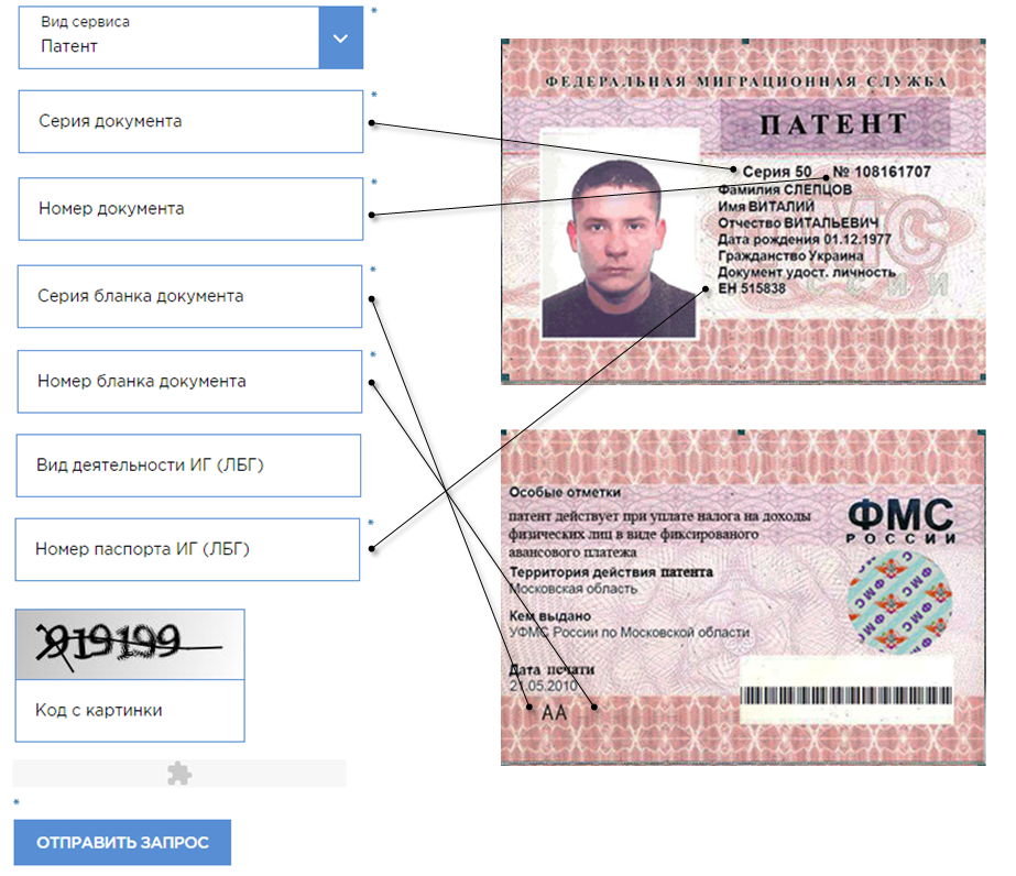 Проверить иностранного гражданина. Вид деятельности ИГ ЛБГ патент что это. Серия Бланка документа. Номер Бланка патента. Серия Бланка документа в патенте.
