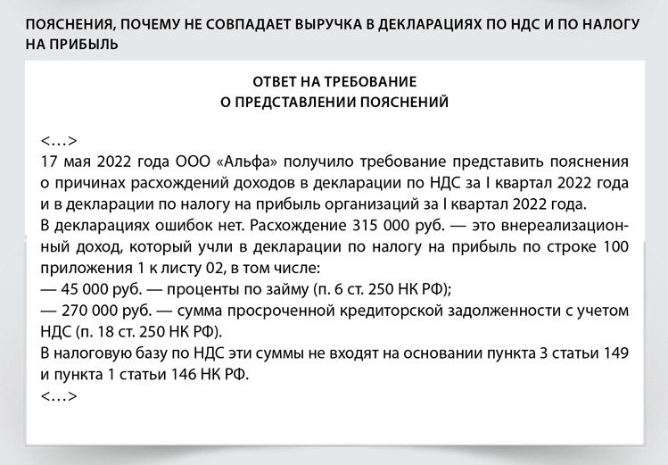 Пояснения в налоговую по расхождению доходов. Расхождение налоговой базы по НДС И налогу на прибыль пояснения. Доначисление налогов. Ответ на требование о расхождении НДС И прибыли. Ответ налоговой на требование о расхождении расходов.