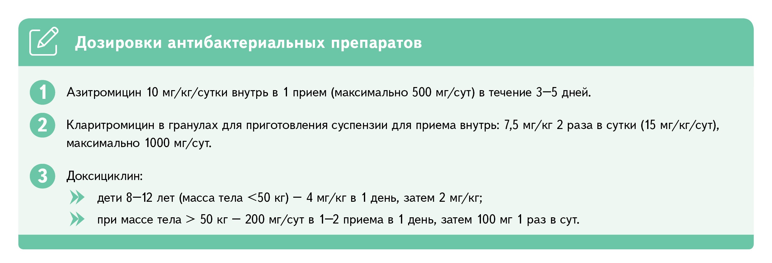 Топ-10 самых актуальных памяток для педиатра