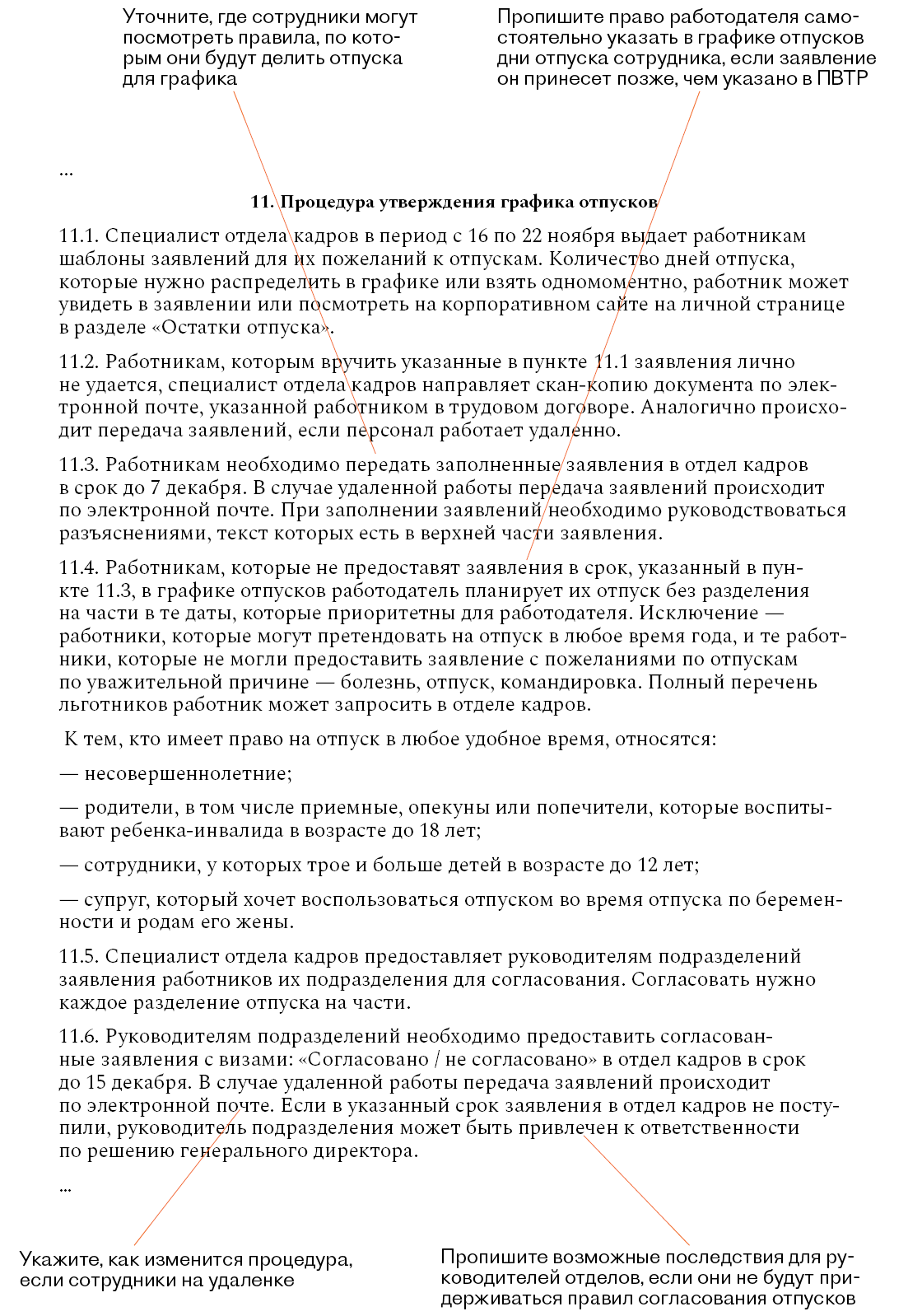 График отпусков — 2021: советы, как учесть последствия пандемии и получить  рабочий документ – Кадровое дело № 11, Ноябрь 2020