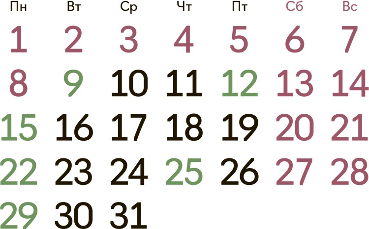 Календарь на январь 2024 года и февраль 2024 года – Упрощёнка № 1, Январь  2024