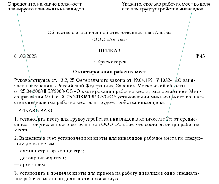 Что меняется в расчете квоты на прием инвалидов в 2023 году – Кадровое ...
