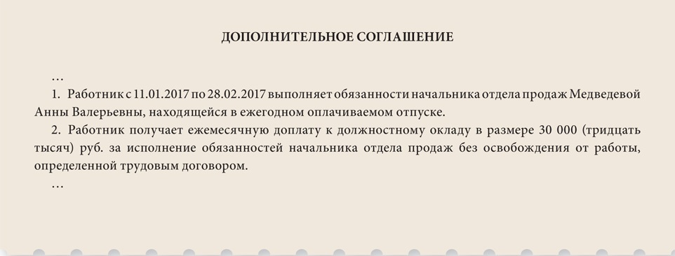 Временно отсутствующий работник. Исполняющий обязанности начальника отдела. Заявление на исполняющего обязанности начальника отдела. Дополнительное соглашение с исполнением обязанностей руководителя. Исполняет или выполняет обязанности.