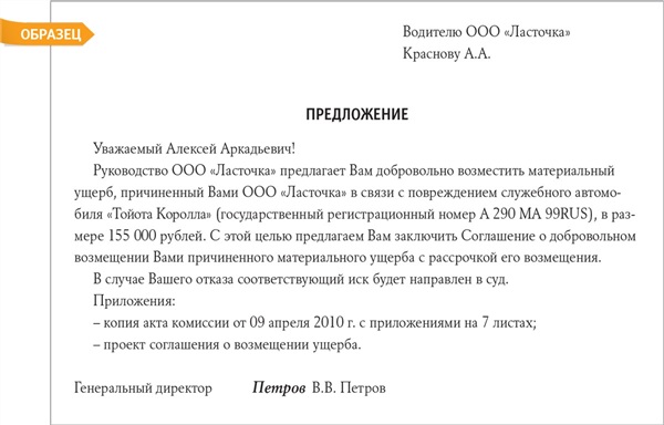 Какими документами оформить привлечение работника к полной материальной ...