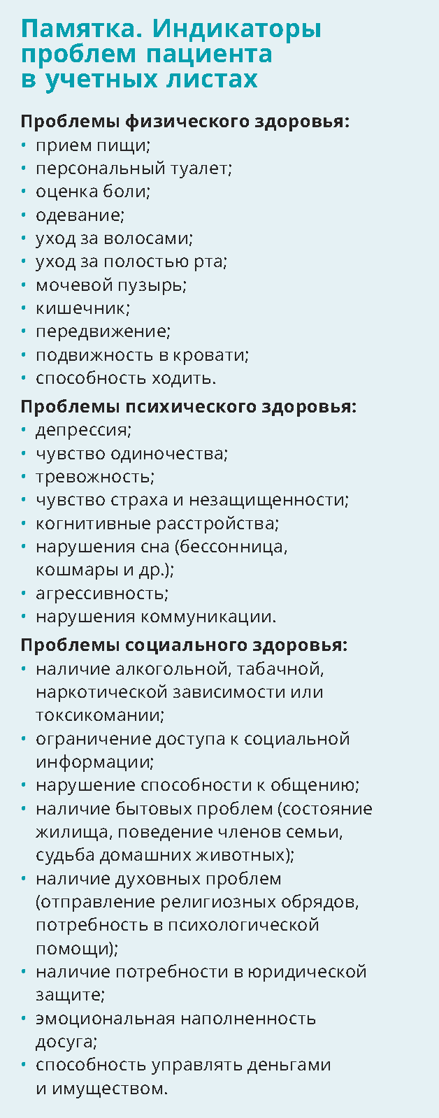 Восстановление пожилого в пансионате 