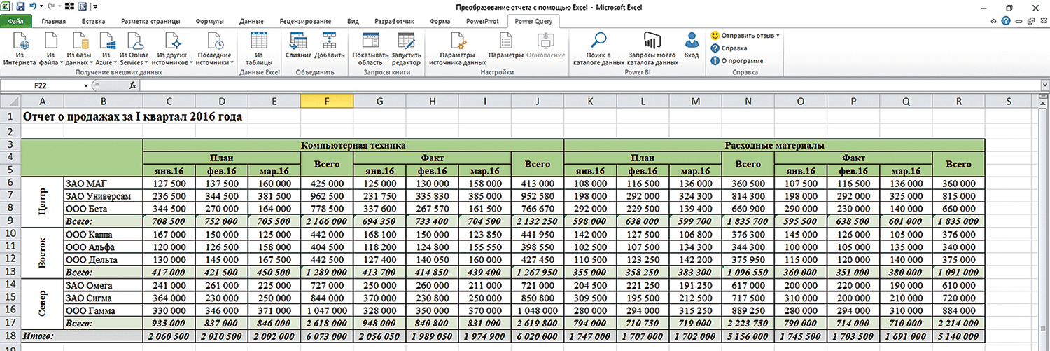 Настройка финансист для excel