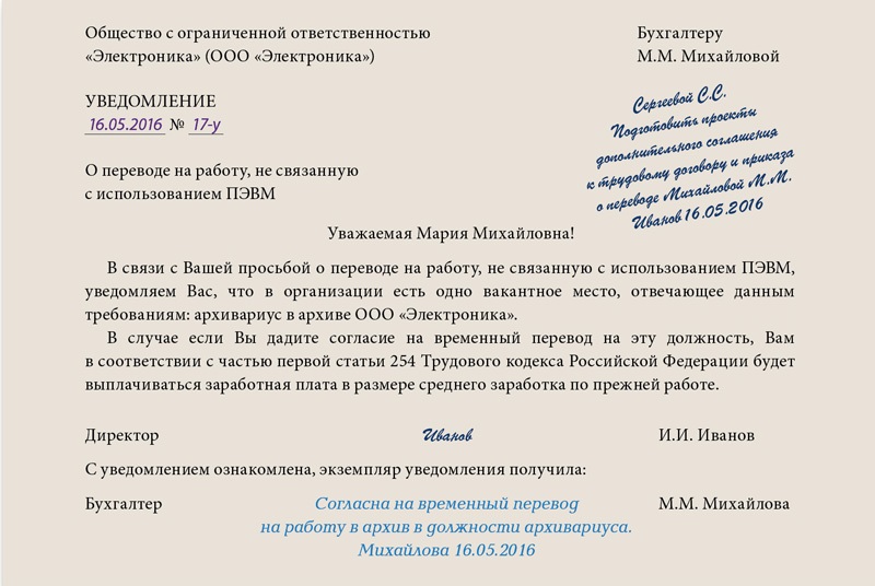 Письмо о переводе сотрудников в другую организацию образец