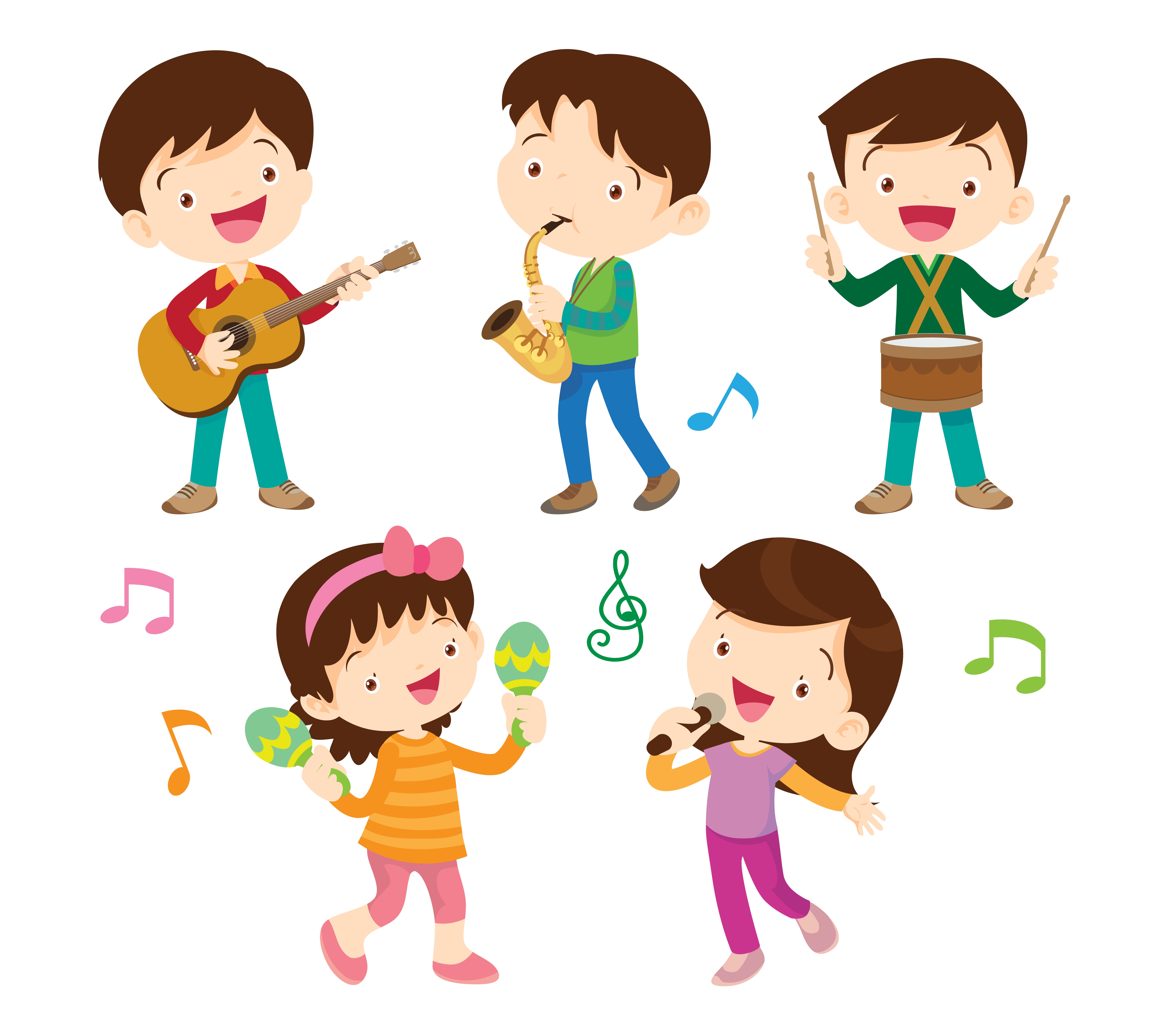 Singing and Dancing дети