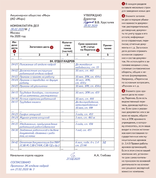 Как в 1с добавить кадровые документы